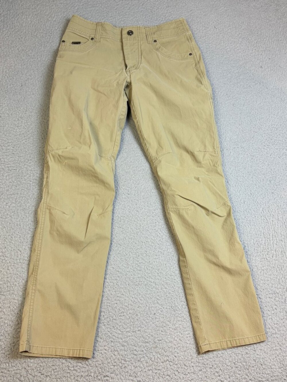 Kuhl Revolvr Rogue Pants Mens Size 28x30 Beige Hiking Outdoor Casual